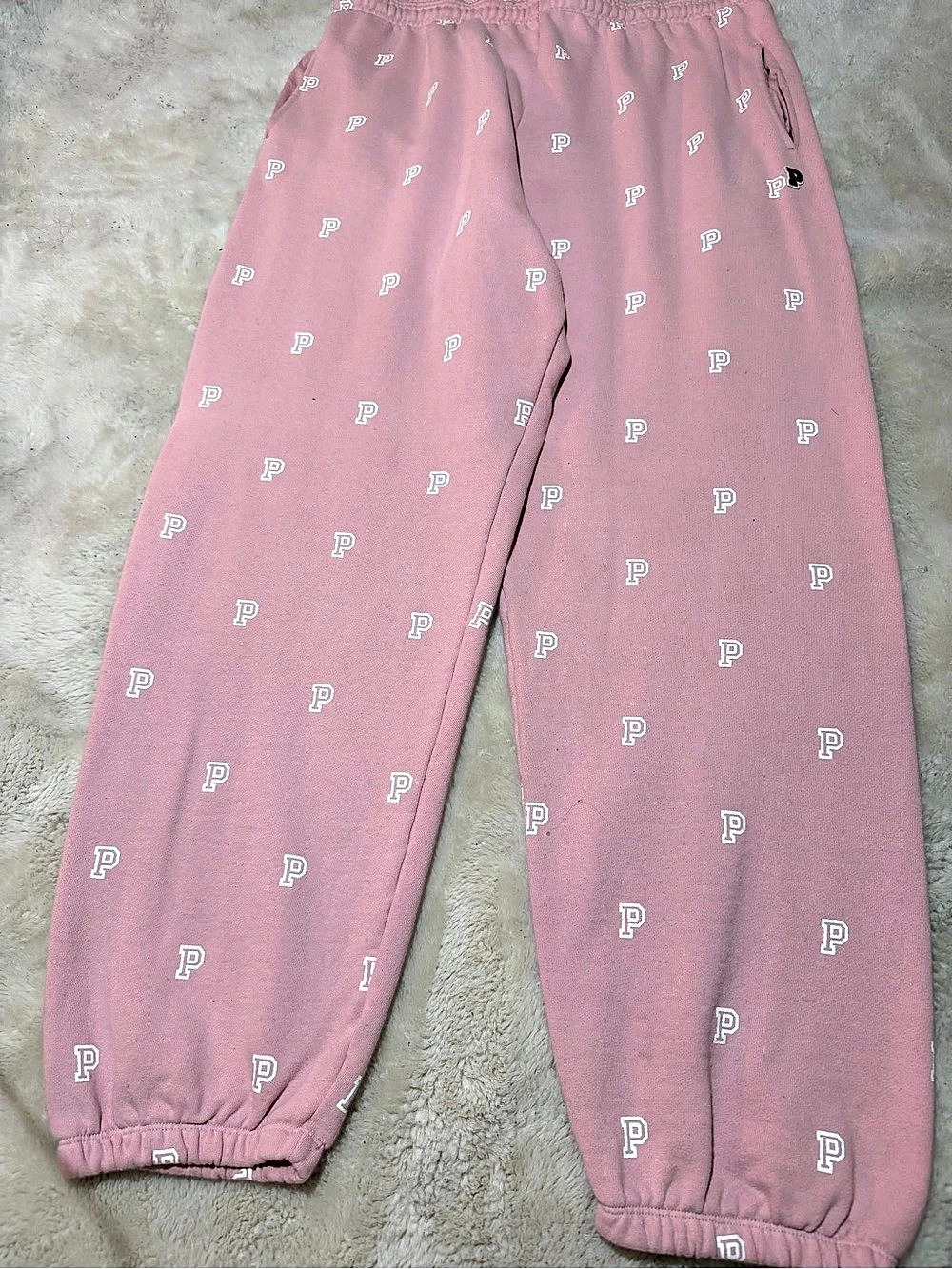 PINK Logo Sweatshirt & Joggers Size Large - Picture 2 of 5